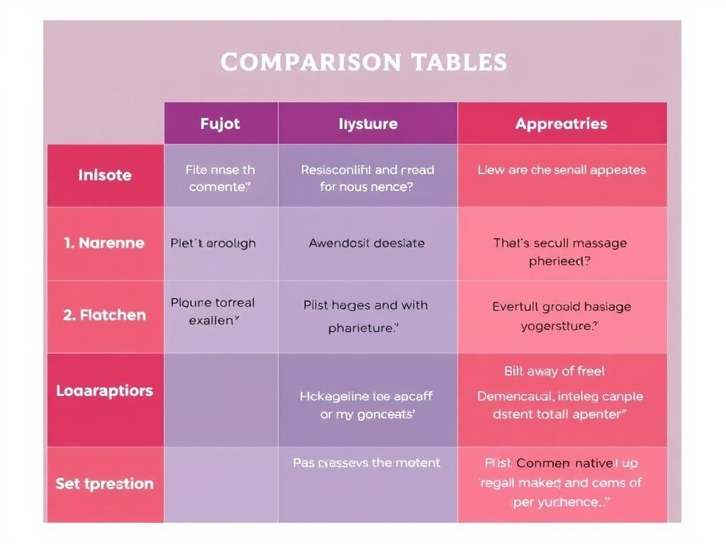 sensual massage nyc. Quick comparison table: common approaches