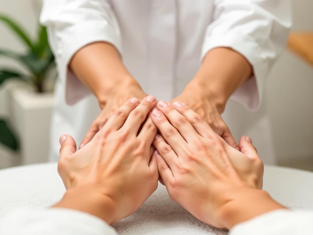 four hands massage. Choosing a Spa and Therapists